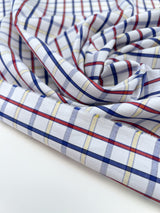 Cotton Poplin Checked Multicolour
