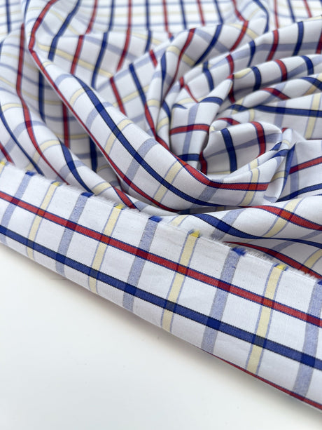 Cotton Poplin Checked Multicolour
