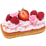 Pink 1" Rose Sugar Soft Premium Edible Decorations - 48 roses per order
