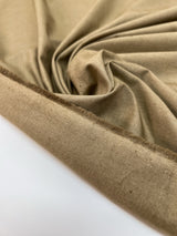 Linen Cotton Fabric Brown Green Shades