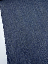 Italian Melange Striped Wool Fabric
