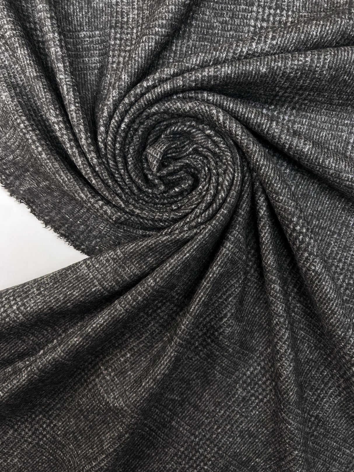 Wool Knit Striped Fabric