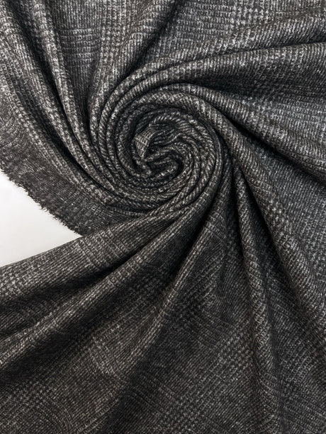 Wool Knit Striped Fabric