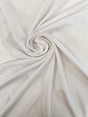 White Shade Crepe Polyester Fabric
