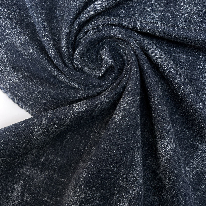 Virgin Wool Checked Coat Fabric