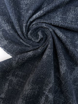 Virgin Wool Checked Coat Fabric