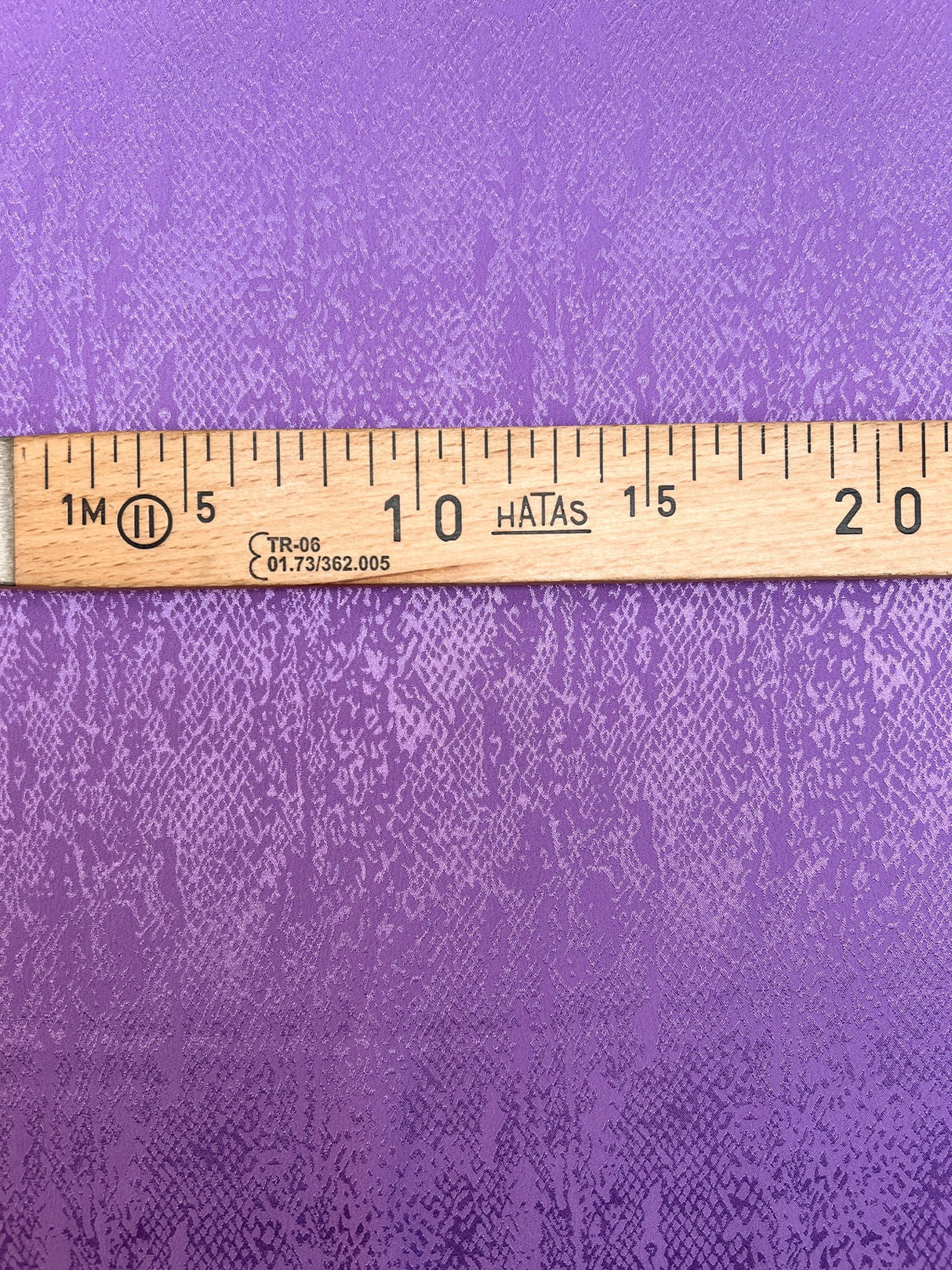 Purple Jacquard Stretch Fabric