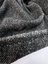 Wool Tweed Melange Gray