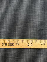Cotton Denim Striped Blue Stretch