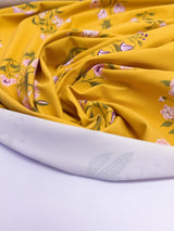 Polyamide Elastane Floral Knit
