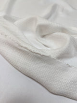 Viscose White Fabric