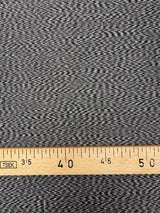 Cotton Woven Abstract Gray-Brown Fabric