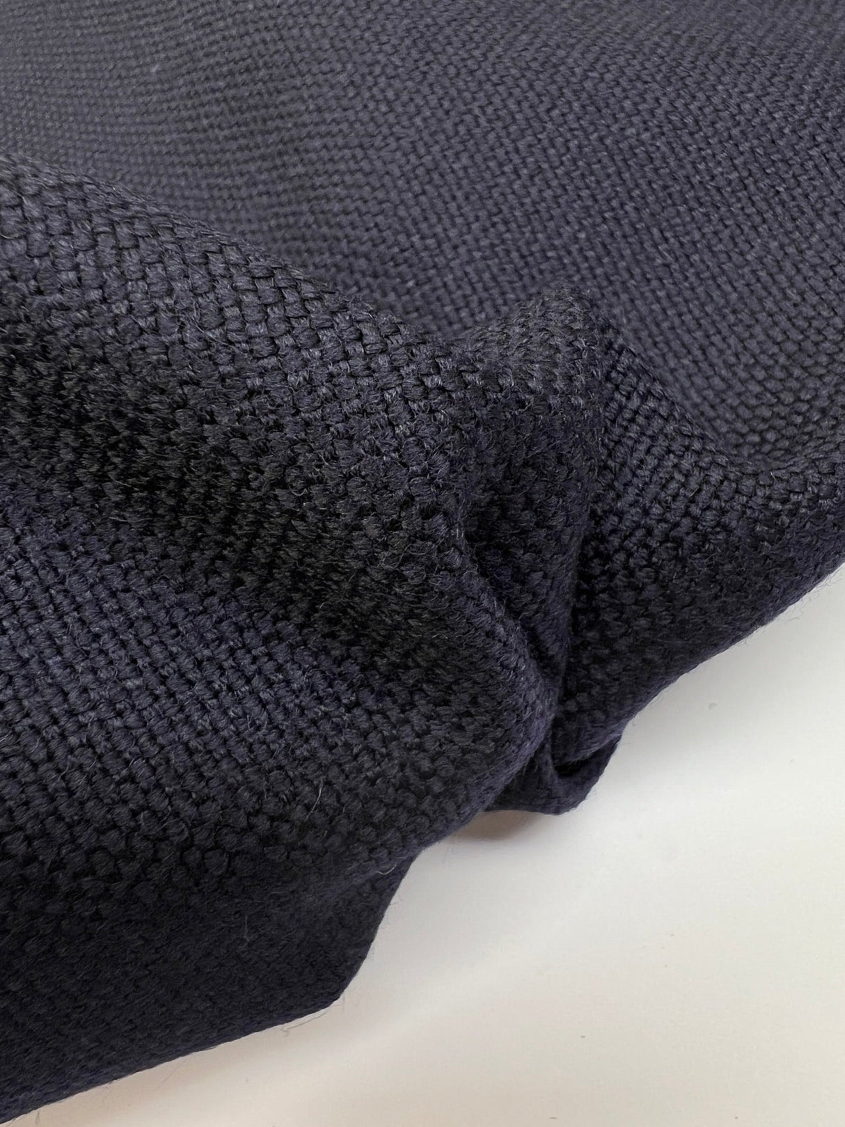 Wool Basket Weave Purple Blue