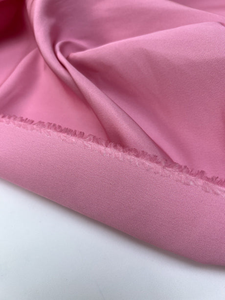 Pink Polyamide Rep Weave Fabric