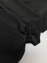 Black Polyamide Elastane Knitted Fabric