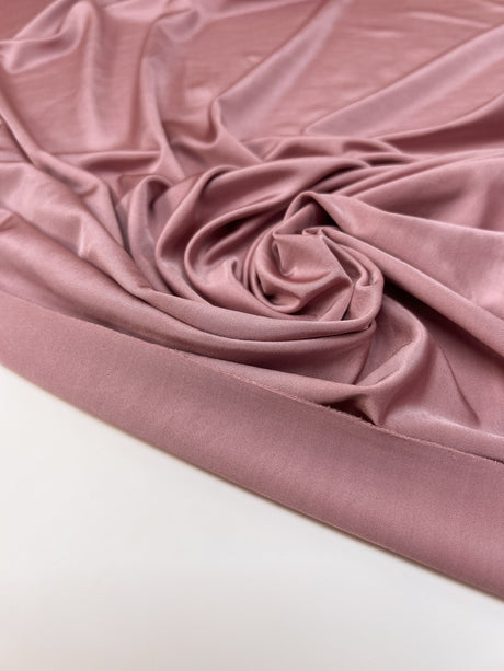 Viscose Knitted Moiré Pink
