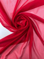 Silk Chiffon Fabric Red Shade