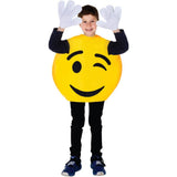 Emoji Wink Smiley Costume