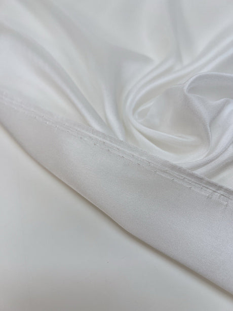 Viscose Lining White Shade Stretch
