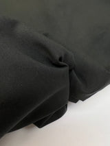 Black Cotton Plain Weave Fabric