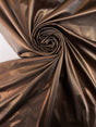 Lurex Polyamide Changeant Fabric Melange Brown