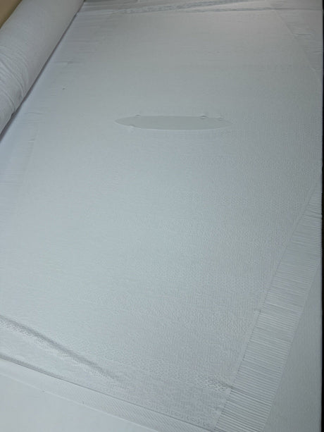 Polyamide Elastane Knitted White Floral Panel Print