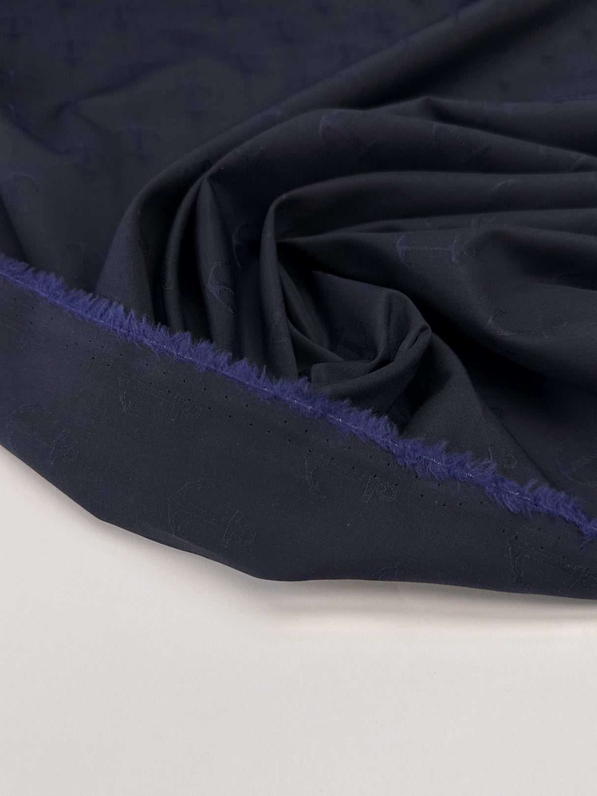 Cotton Fil Coupé Jacquard Purple Shades