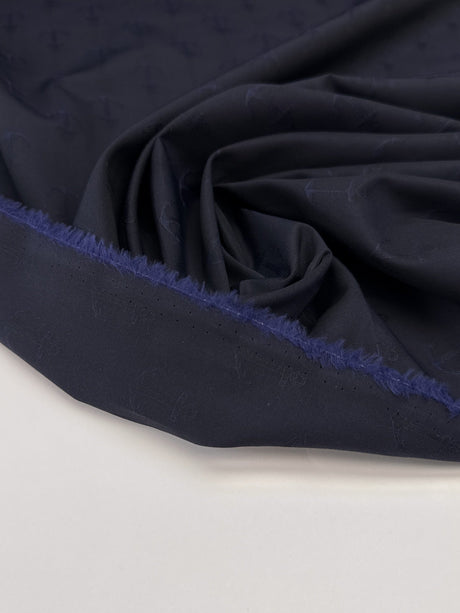 Cotton Fil Coupé Jacquard Purple Shades