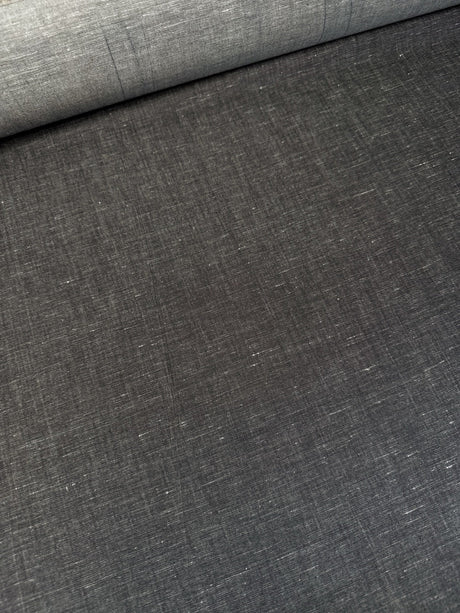 Cotton Linen Denim Blue Shade