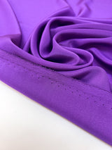 Purple Polyamide Crepe