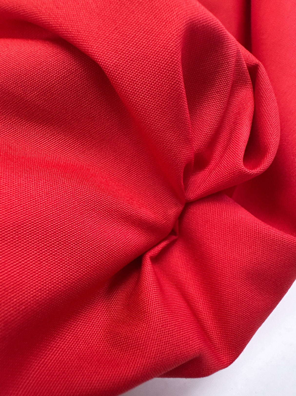 Red Polyester Acetate Woven Fabric