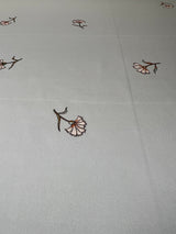 Polyester Sateen Printed Yellow Shades