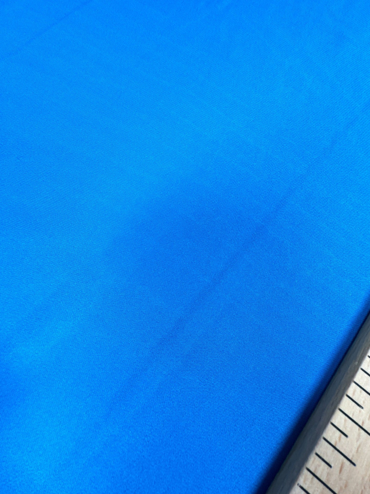Blue Stretch Viscose Double Weave Suit Fabric