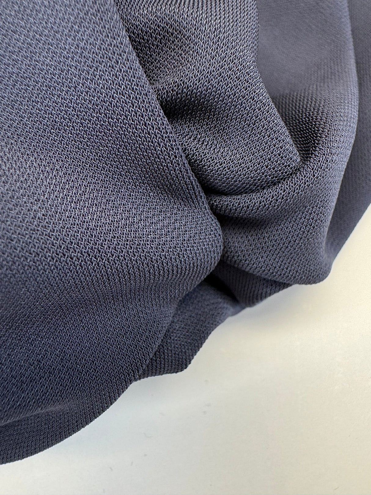 Viscose Elastane Knit Blue Striped
