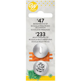 Wilton Cake Decorating Tip Set #47 and #233, 2-Piece