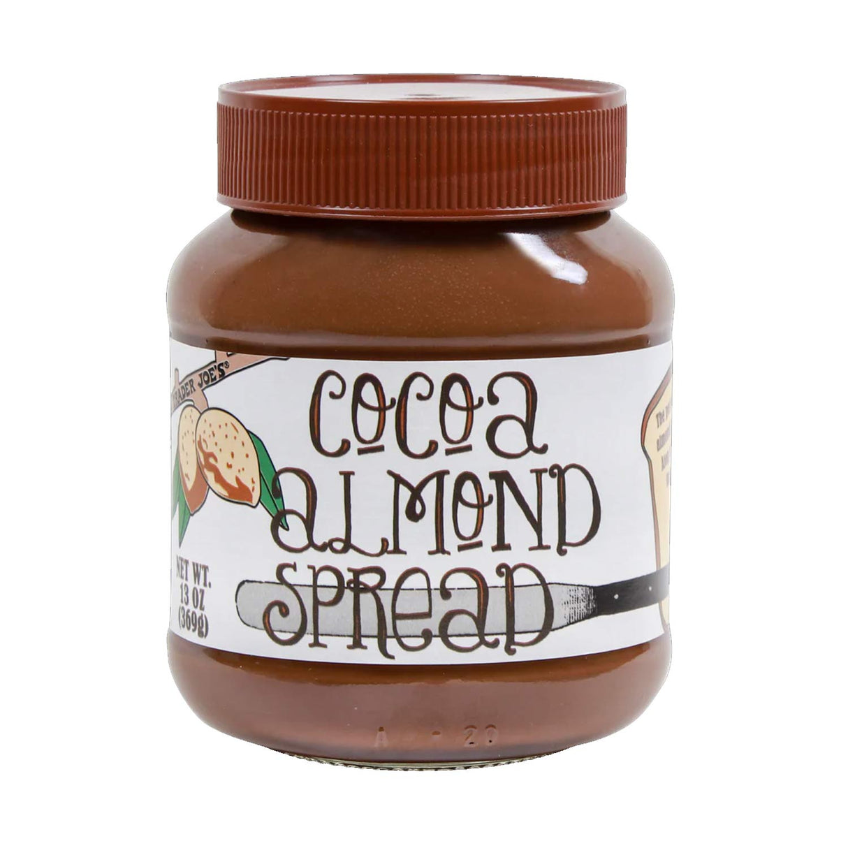 Trader Joe's Cocoa Almond Spread Rich & Creamy 13 oz