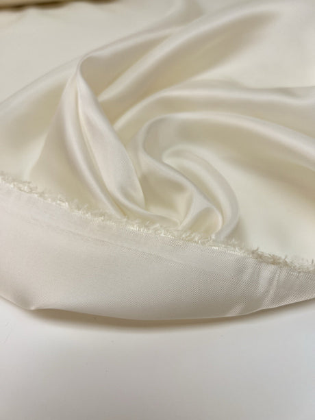Viscose Twill Lining White Yellow