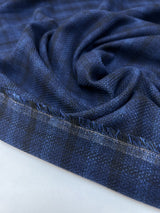 Acrylic Polyamide Checked Tweed
