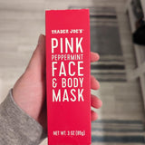 Trader Joe’s Pink Peppermint Face & Body Mask | 1 Each