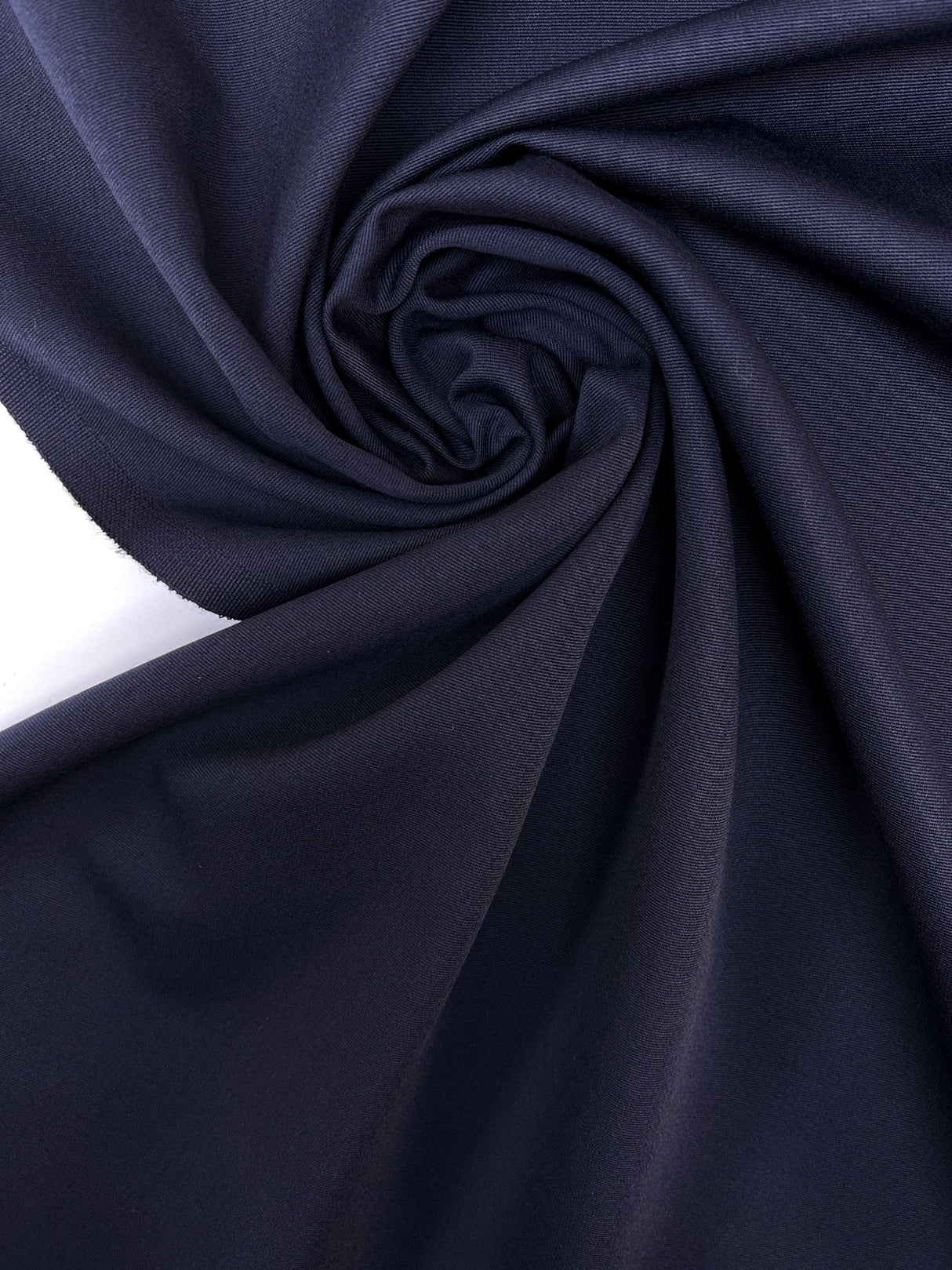 Wool Polyester Twill Purple Blue