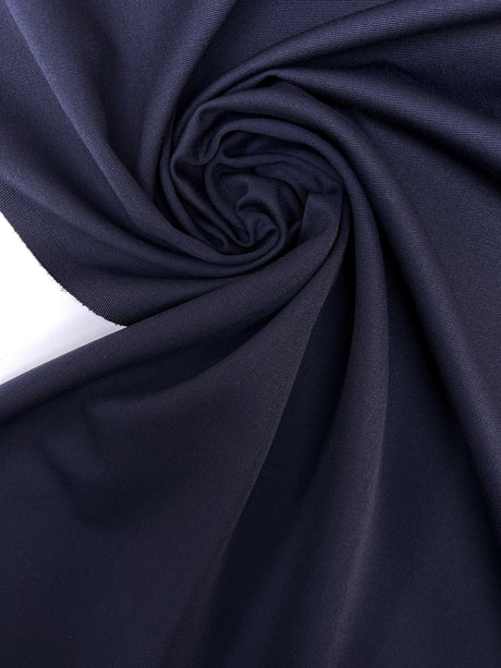 Wool Polyester Twill Purple Blue