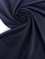 Wool Polyester Twill Purple Blue