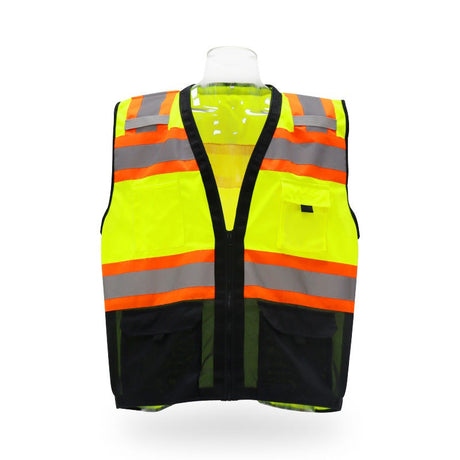 Contrast Safety Vest  10 pack  100% polyester