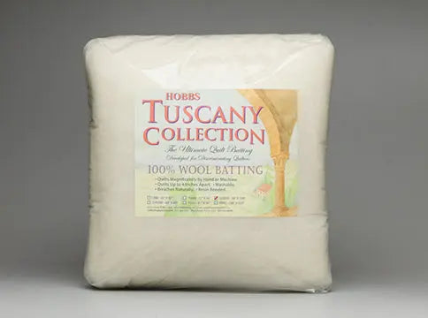 Hobbs Tuscany Wool Batting Package King Size 120 x 120