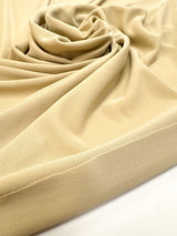 Beige Polyamide Elastane Knitted Fabric