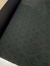 Polyamide Elastane Knitted Fabric Green Black Printed