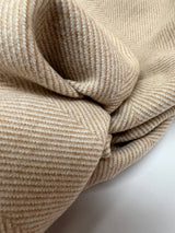 Beige Blend Knitted Fabric