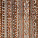Cut Velvet Upholstery Fabric Sumatra Modern Geometric Stripe