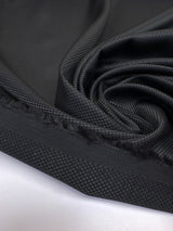 Cotton Jacquard Fabric Gray Black