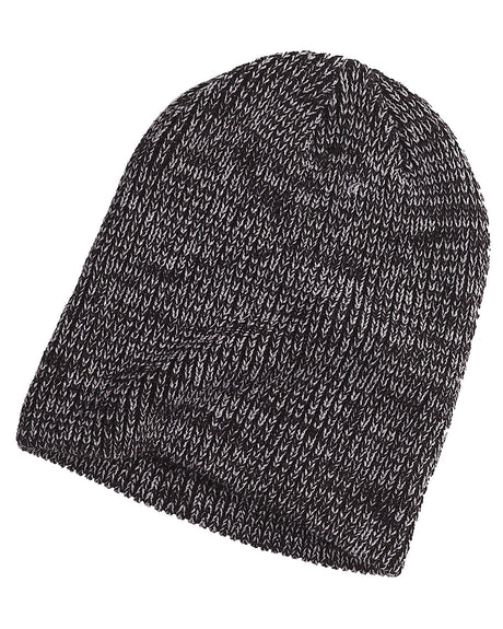 Ribbed Marled Beanie